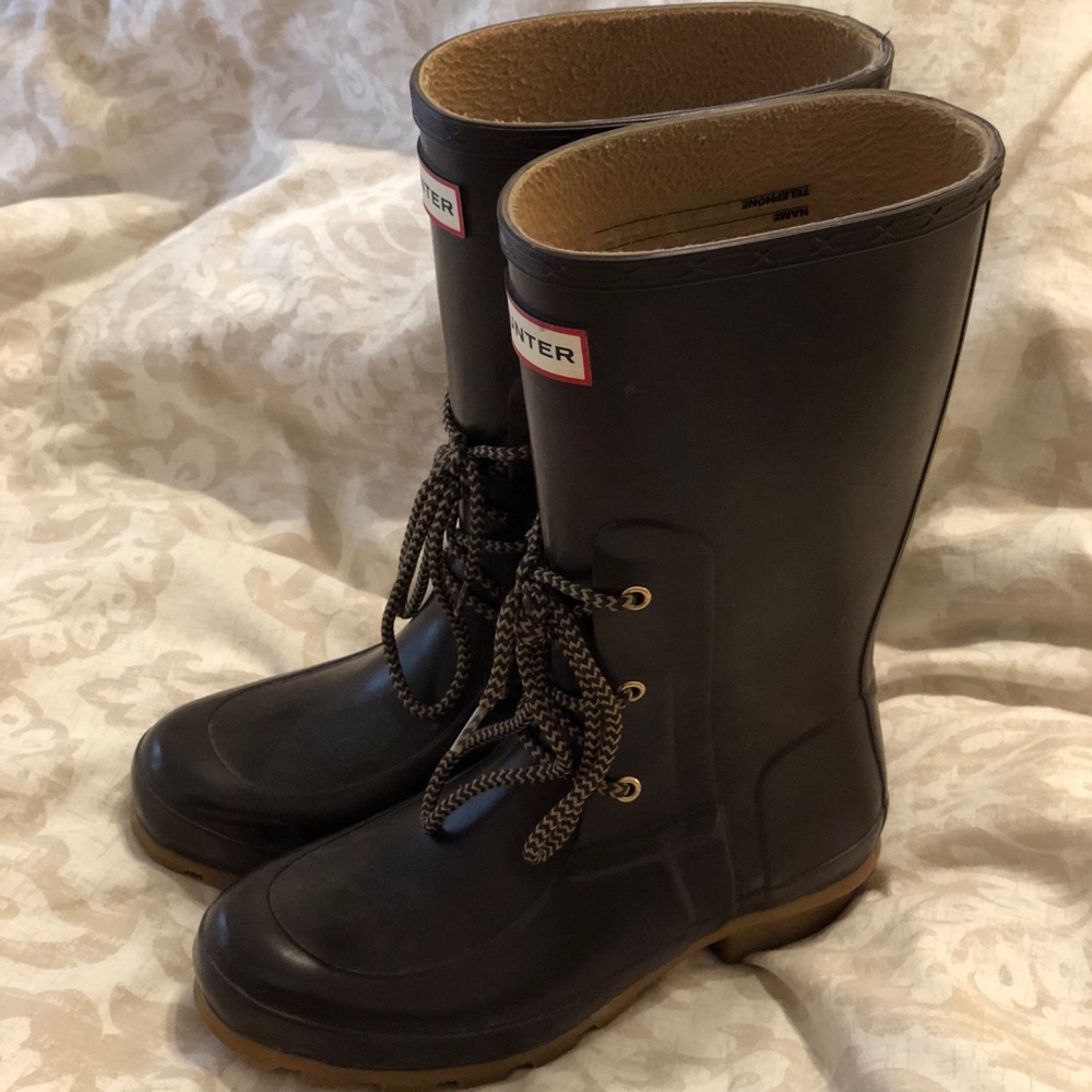 Hunter “Ackley” Lace Rainboot